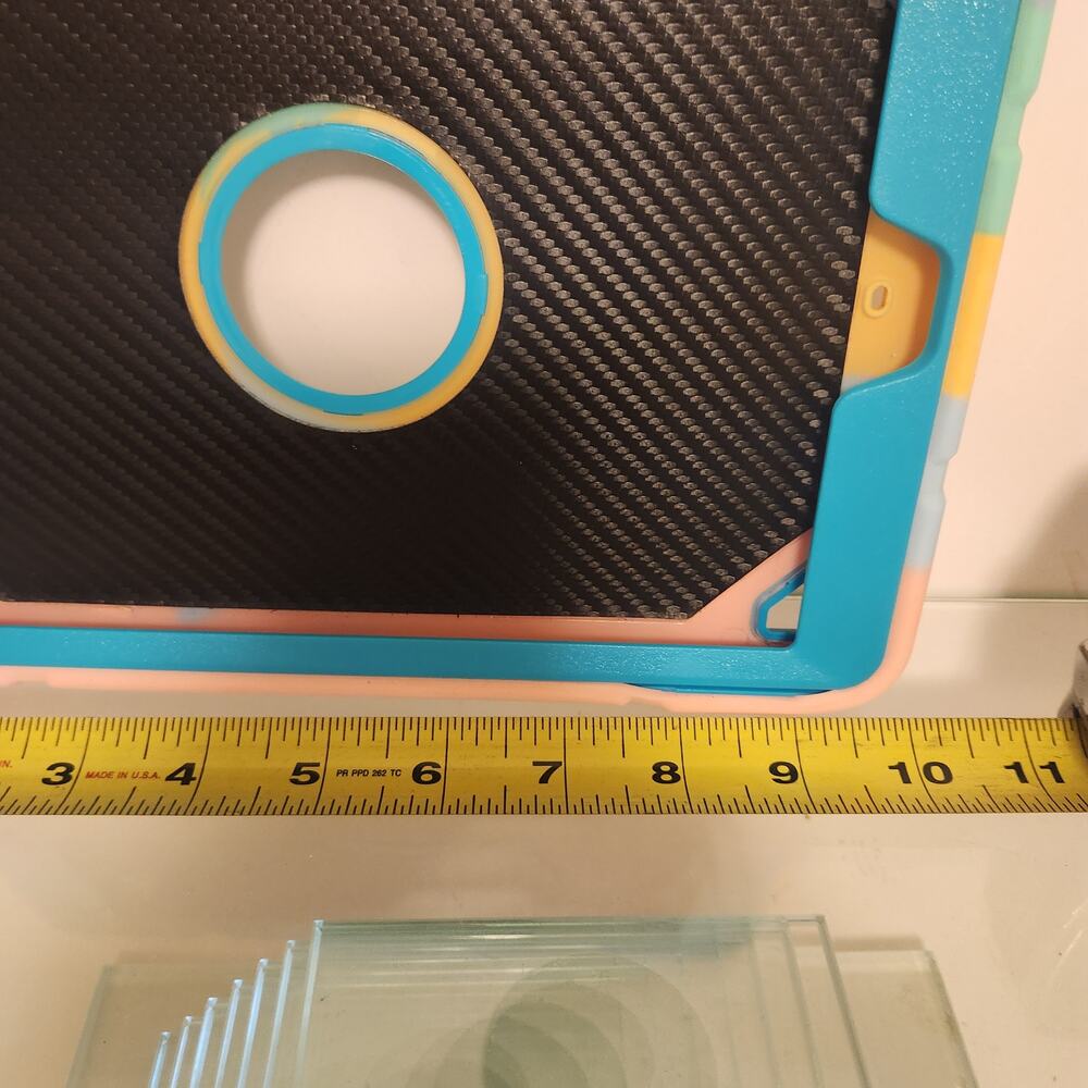 Multicolored Tablet Protector with Stand - Picture 4 of 4